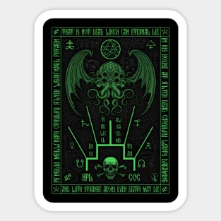 Cthulhu Schema - Azhmodai 2021 Sticker